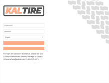 Tablet Screenshot of intranet.kaltire.com